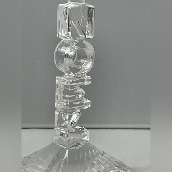 Pair NOEL Cristal d'Arques Durand Crystal Stem Drinking Goblet or Wine Glass - Picture 4 of 7